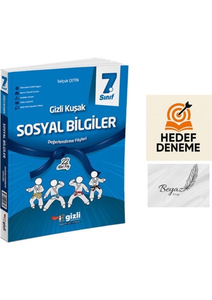 Gizli 7.sınıf Gizli Kuşak Sosyal Bilgiler Değerlendirme Föyleri Hedef Deneme