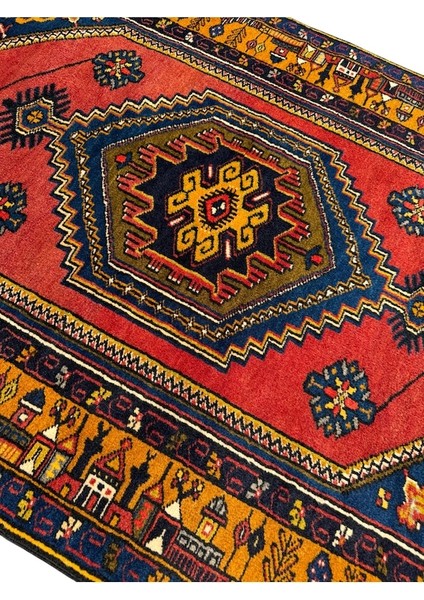El Dokuma Sıfır Yahyalı Halısı 108X195 Kök Boya %100 Yün Halı fiyatları