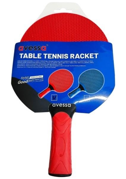 RAK-1200 Rubber Pp Masa Tenisi Raketi Kırmızı fiyatları