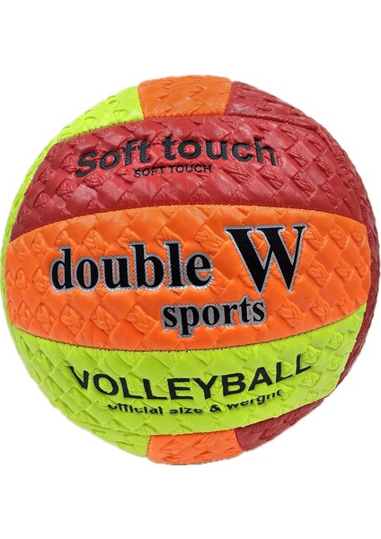 Voleybol Topu Soft Touch Iç ve Dış Mekan Renkli Kalite Yumuşak 280GR indirimleri