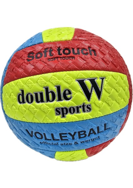 Voleybol Topu Soft Touch Iç ve Dış Mekan Renkli Kalite Yumuşak 280GR