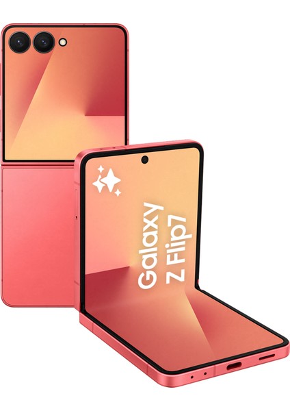 Galaxy Z Flip7 512 GB 12 GB Ram (Samsung Türkiye Garantili) Mercan