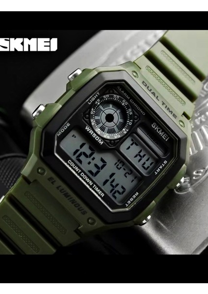 Skmei 1299 Pu Kordon Dijital Erkek Kol Saati fiyatları