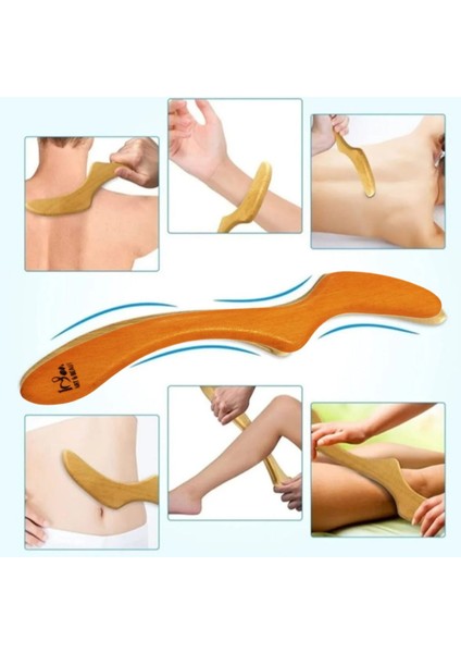 Ahşap Masaj Aleti Maderoterapi Ince Bel Kazıma Küreği Lenf Drenaj fırsatları