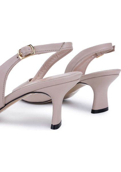 Kadın Hakiki Deri Vizon Topuklu Ayakkabı 820 690 Bn Ayk Y25 Vızon Dr fırsatları