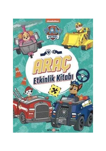 Paw Patrol - Araç Etkinlik Kitabı