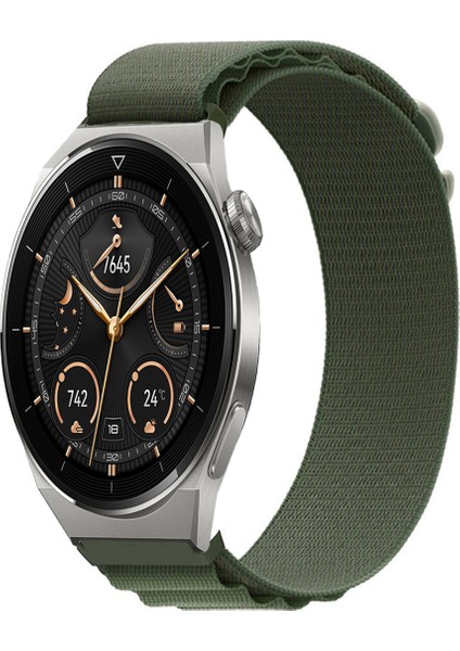 Huawei Watch Gt3 Pro 46MM Uyumlu Kordon Alpine Loop Döngü Spor Kayış