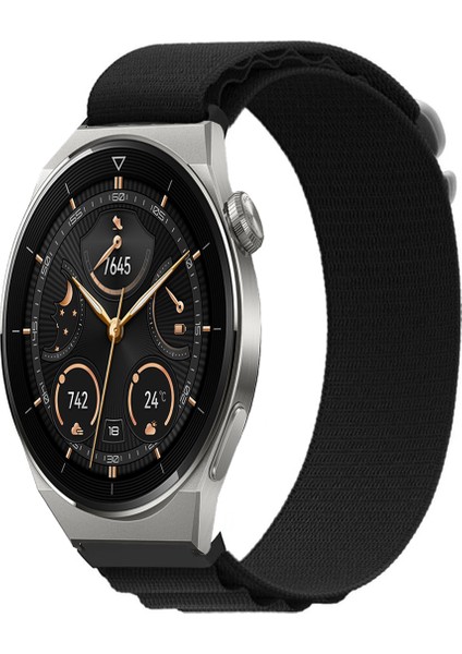 Huawei Watch Gt3 Pro 46MM Uyumlu Kordon Alpine Loop Döngü Spor Kayış
