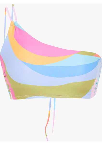 Renkli Beja Halter Bikini Üstü modelleri