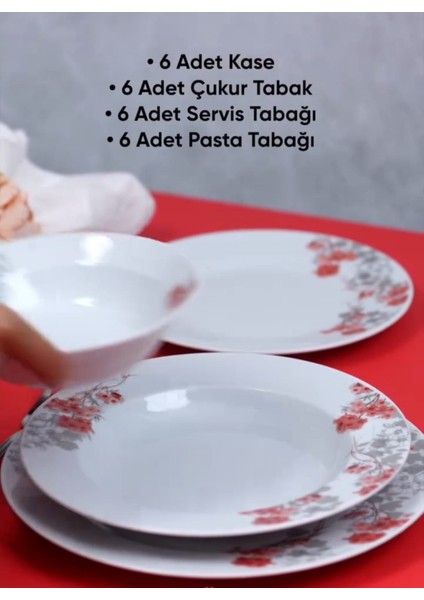 Yemek Takımı 24 Parça modelleri