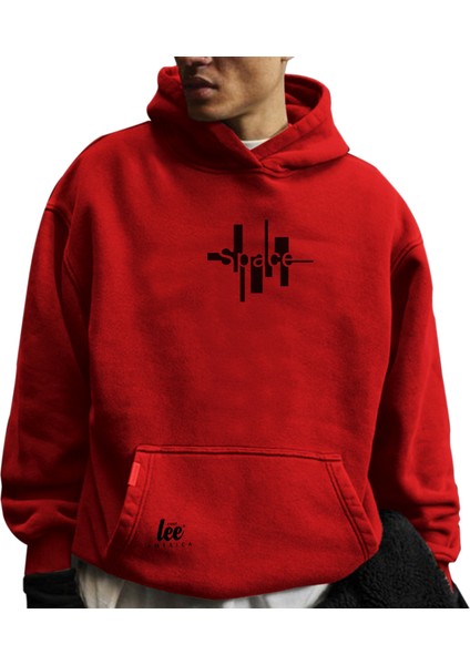 Kapüşonlu Sweatshirt Unisex Konpakt Penye