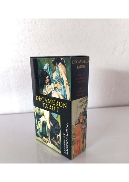 Decameron Tarot Kartı 10,5 cm