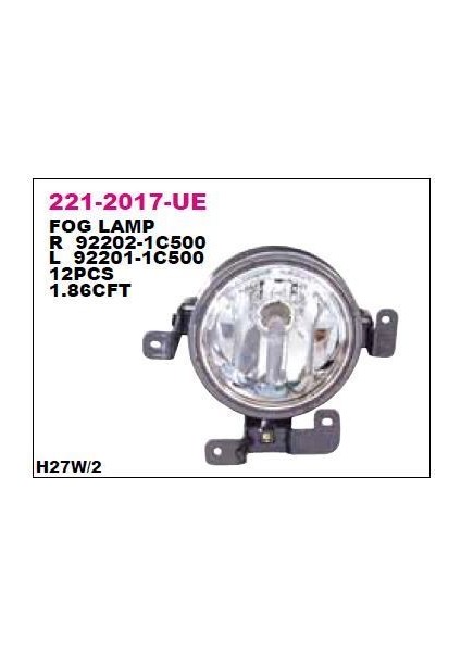 DEPO-221-2017R-UE - Sis Lambası Sag-(Hyundaı: Getz 06> )