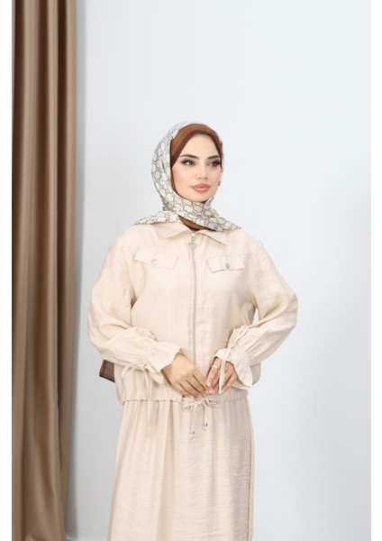 Fermuarlı Etekli Modal Takım modelleri