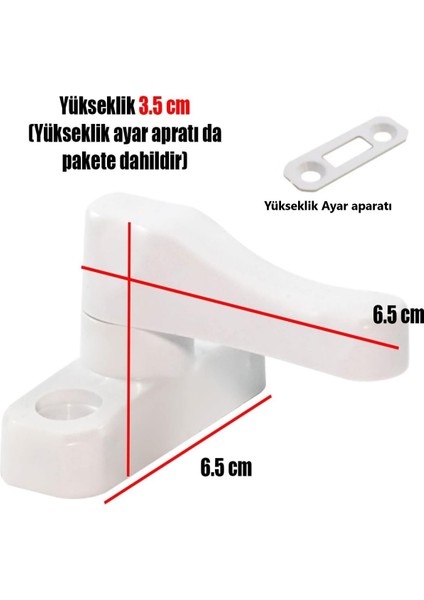 Pvc Basmalı Kapı Pencere Emniyet Kilidi Pimapen Ev Çocuk Bebek Güvenlik Kilidi 2 Adet fırsatları
