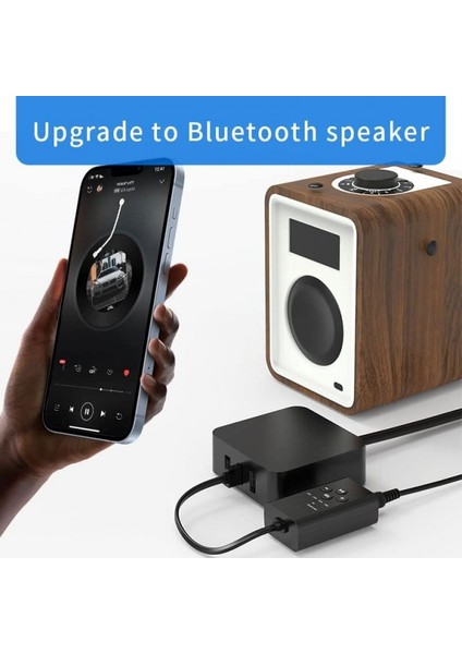 5.2 Bluetooth Ses Alıcısı Pc Için Fiber Koaksiyel Aux Çıkışlı Dijital Dönüştürücü modelleri