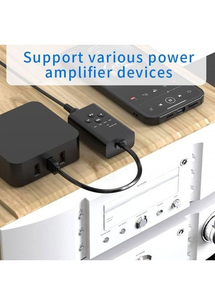 5.2 Bluetooth Ses Alıcısı Pc Için Fiber Koaksiyel Aux Çıkışlı Dijital Dönüştürücü fırsatları