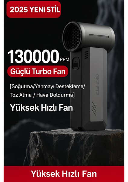 Şarjlı Kablosuz 40000 Mah Jet Hava Üfleyici Ev ve Araba Mangal Için modelleri