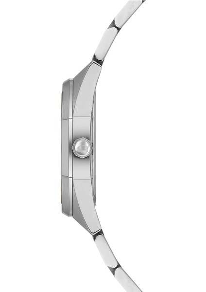 Safir Cam Spor Gümüş Kadın Kol Saati NC08-39430494-ABM modelleri