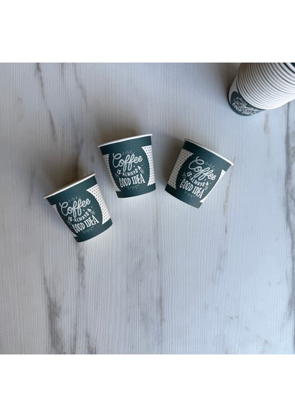 4 Oz Karton Bardak 100 Adet Maycup (Espresso-Türk Kahvesi ) fırsatları