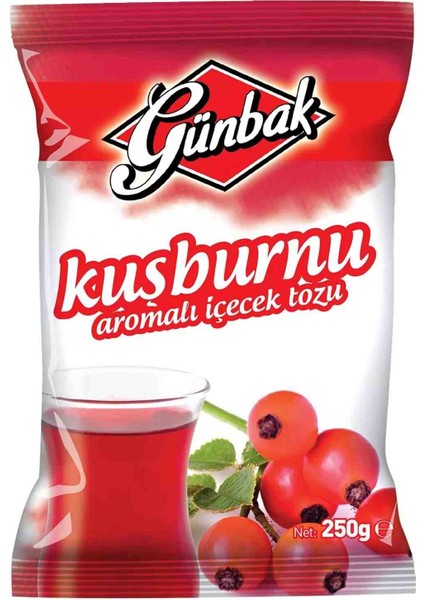 Toz Kuşburnu 250 gr 12 Adet