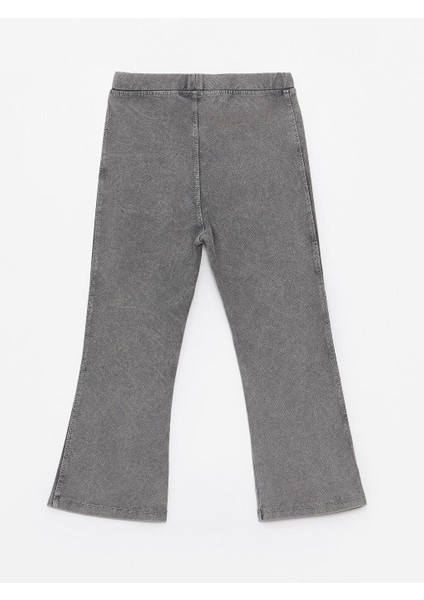 Beli Lastikli Basic Kız Bebek Tayt Pantolon