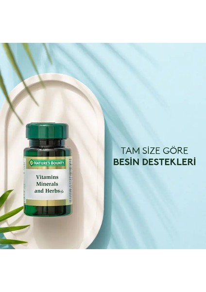 Calcium Magnesium Zinc + D3 Takviye Edici Gıda 100 Taplet fırsatları