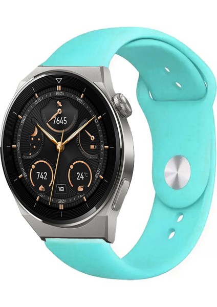 Huawei Watch Gt3 Pro 46MM Akıllı Saat Uyumlu Yumuşak Dokulu Silikon Kordon Kayış