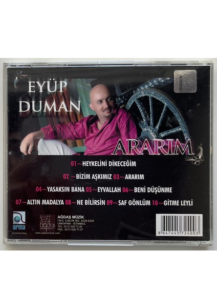 Eyüp Duman Ararım CD (Orijinal Dönem Baskı Cd) fiyatları