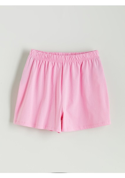 Yeni Sezon Beli Lastikli Kiz Cocuk Pijama Sort 2'li - S5MQ17Z4 fiyatları