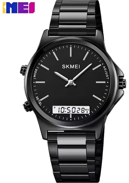 Skmei 2120 Kuvars Klas Erkek Kol Saati