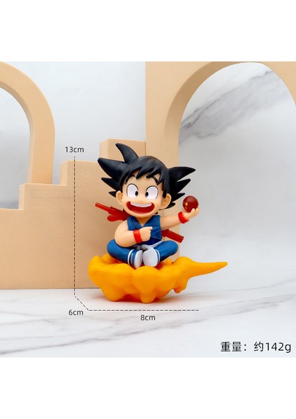 Animasyon Büyük Dragon Ball Sun Wukong Şekilli Kalıp Süsleme Gogeta Vegetto Saiyan (Yurt Dışından)