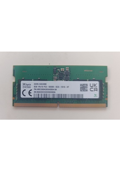 HMCG66AGBSA095N 8 GB 5600 Mhz Ddr5 Ram