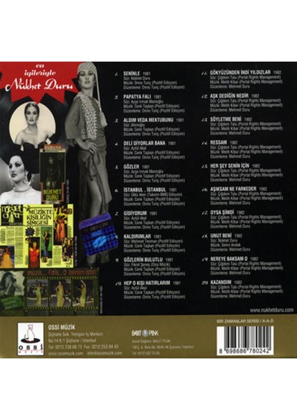Nükhet Duru En Iyileriyle - CD fiyatları