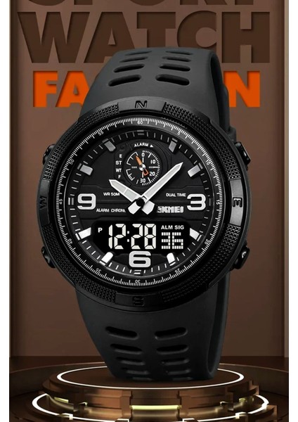 Skmei 1655 Dijital Analog Spor Erkek Kol Saati fiyatları