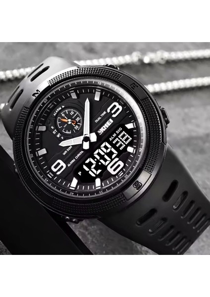 Skmei 1655 Dijital Analog Spor Erkek Kol Saati modelleri