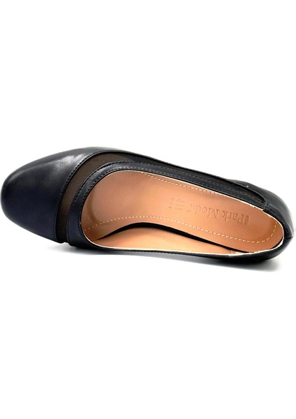 Papatya Kısa Topuklu Kadın Ayakkabı Siyah fırsatları