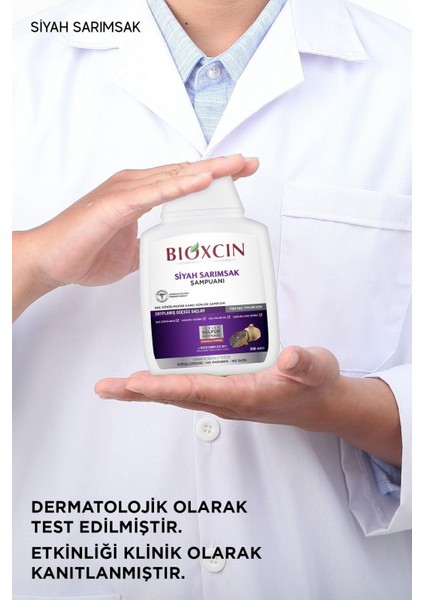 Siyah Sarımsak Şampuanı 300 ml 3 Adet indirimleri