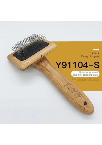 Fenıce Dok Kat Kaya Fırça Iğne Açık Düğüm Fırçası Köpek Kaçağı Çıkartma Için Evcil Hayvan Saç Fırçası (Yurt Dışından)