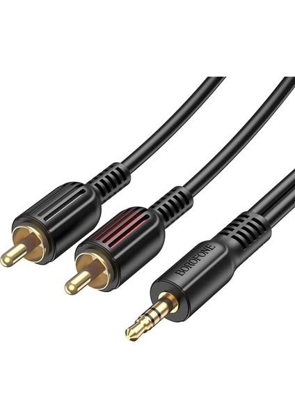 Kablo Aux Audio 3.5mm To Çift Rca Aux Standart Ses Kablosu 3.5mm Kulakık Çıkışlı Tablet Bilgisayar Telefon ve Mp3 Çalar Ile Amfi Bağlantı Kablosu 150CM BL11 fiyatları