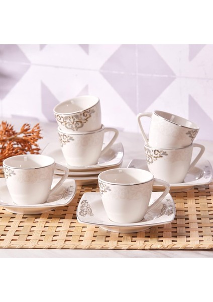 Nazende 6 Kişilik Kahve Fincanı
