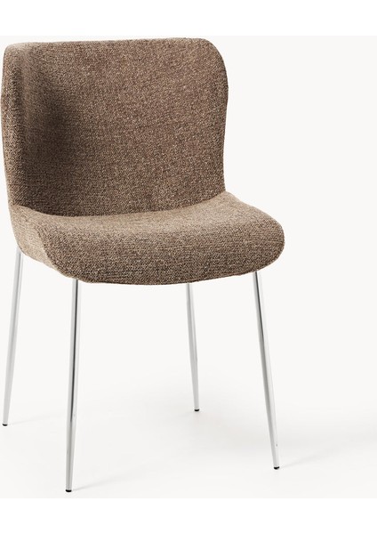 Tess Döşemeli Sandalye – 35.000 Martindale, Kavisli Form, Metal Ayaklı, Fsc® Sertifikalı
