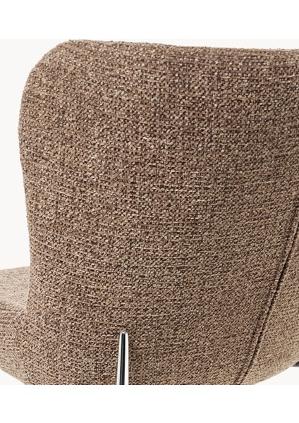 Tess Döşemeli Sandalye – 35.000 Martindale, Kavisli Form, Metal Ayaklı, Fsc® Sertifikalı