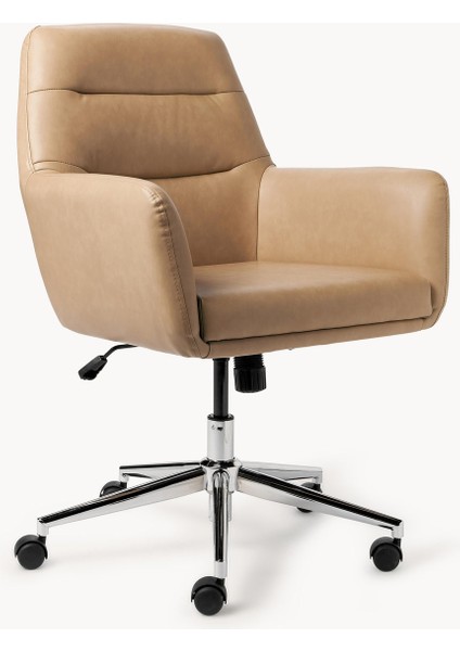 Benson Ofis Sandalyesi: Kolçaklı, Ayarlanabilir, Koyu Gri fiyatları