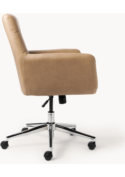 Benson Ofis Sandalyesi: Kolçaklı, Ayarlanabilir, Koyu Gri indirimleri