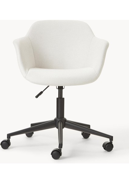 Fiji Döşemeli Ofis Sandalyesi: Ince Oturma Alanlı, Döner ve Ayarlanabilir fırsatları