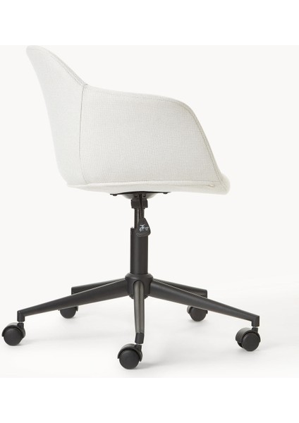 Fiji Döşemeli Ofis Sandalyesi: Ince Oturma Alanlı, Döner ve Ayarlanabilir indirimleri
