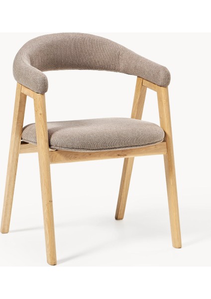 Nik Kollu Sandalye - 35.000 Martindale Kumaş, Yağlı Meşe Gövde, Ergonomik Tasarım fiyatları