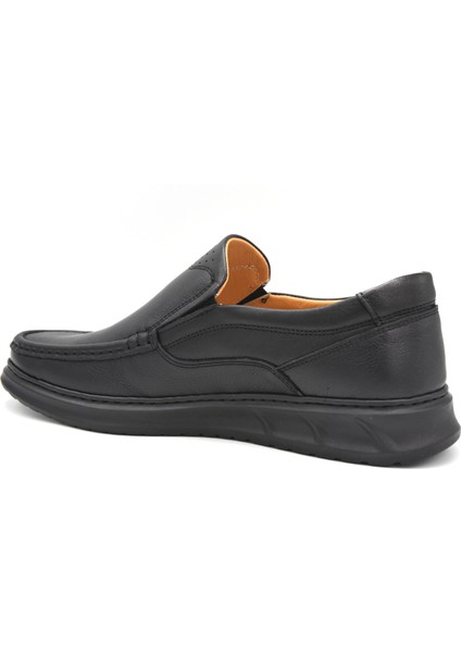 (Showmen) Hakiki Deri Mokosen Poli Hafif Taban Günlük Erkek Comfort Ayakkabı Siyah fırsatları