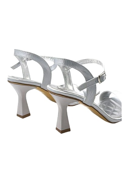 (Wiesse) Tek Bant Topuklu Kadın Ayakkabı Gri fırsatları